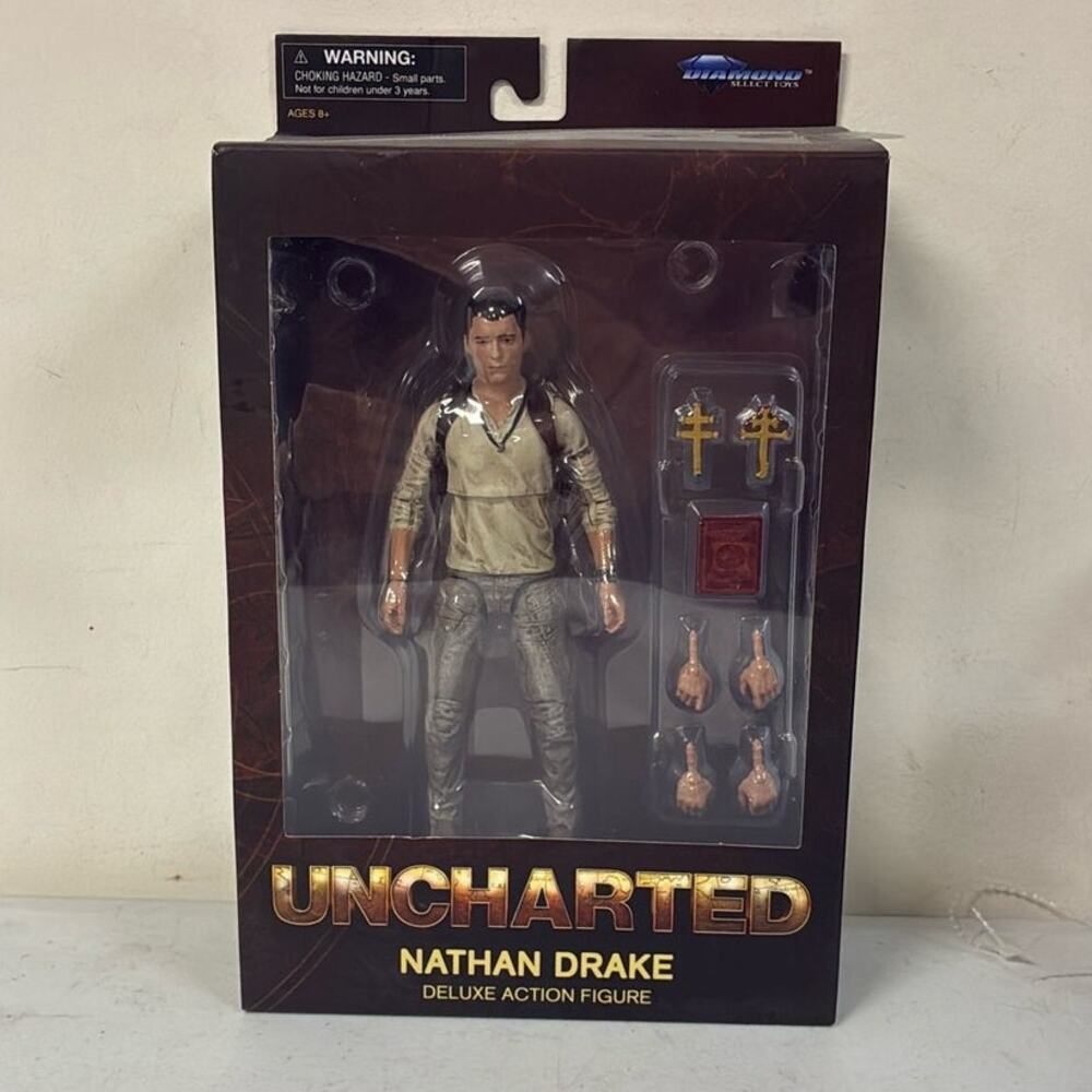 Uncharted Select Nathan Drake Deluxe Figure by Diamond Select Toys